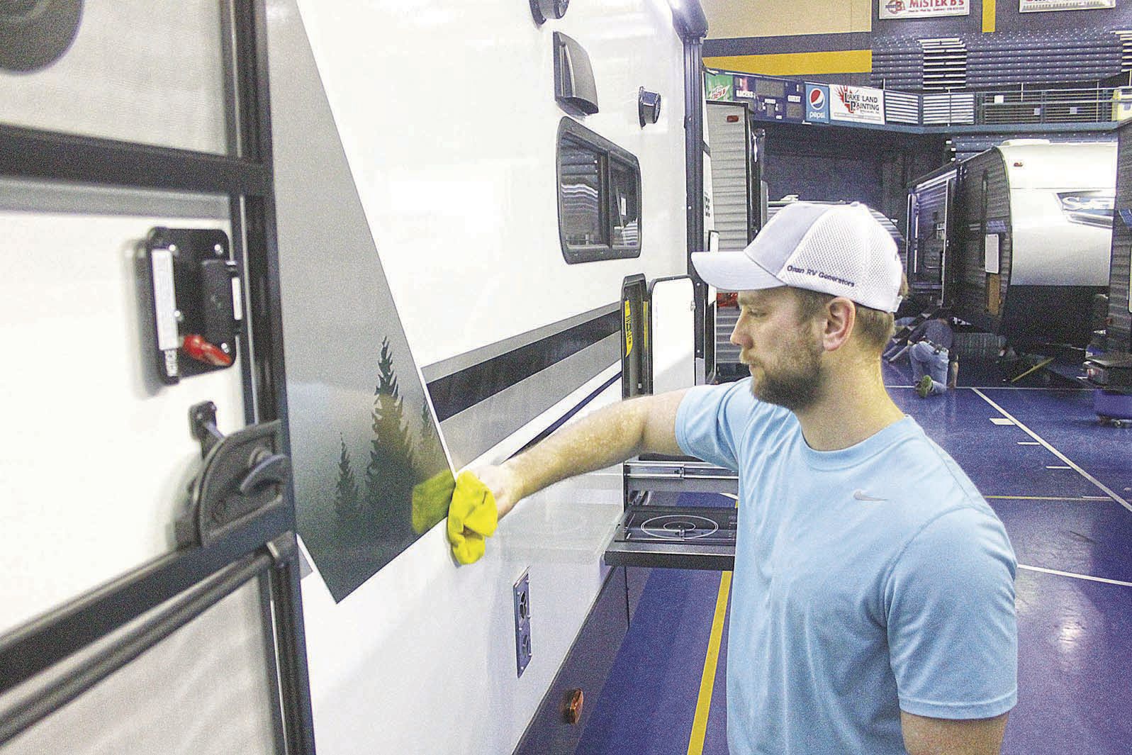 Boat Show prep RV